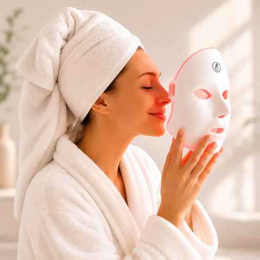 Masque LED 7 Couleurs — Soin Anti-Âge